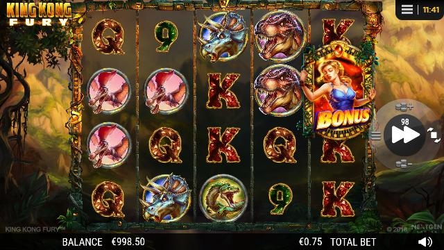 King Kong Fury, jogo de cassino, aventura