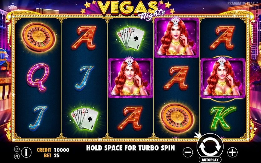 Slot Vegas Nights, Realistic Games, Giros Grátis